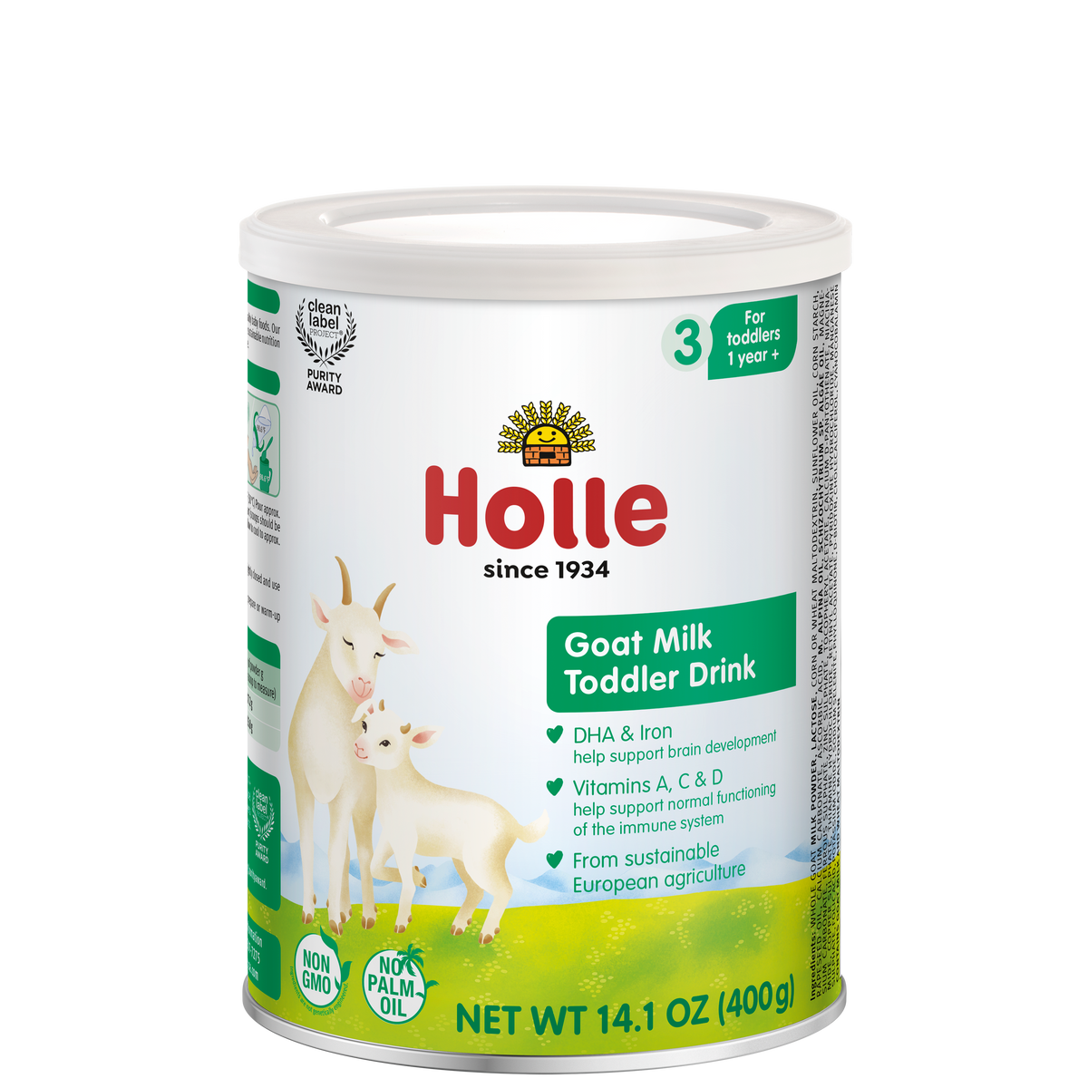 Holle Goat Milk Toddler Drink - Stage 3 | Non GMO (14 oz)