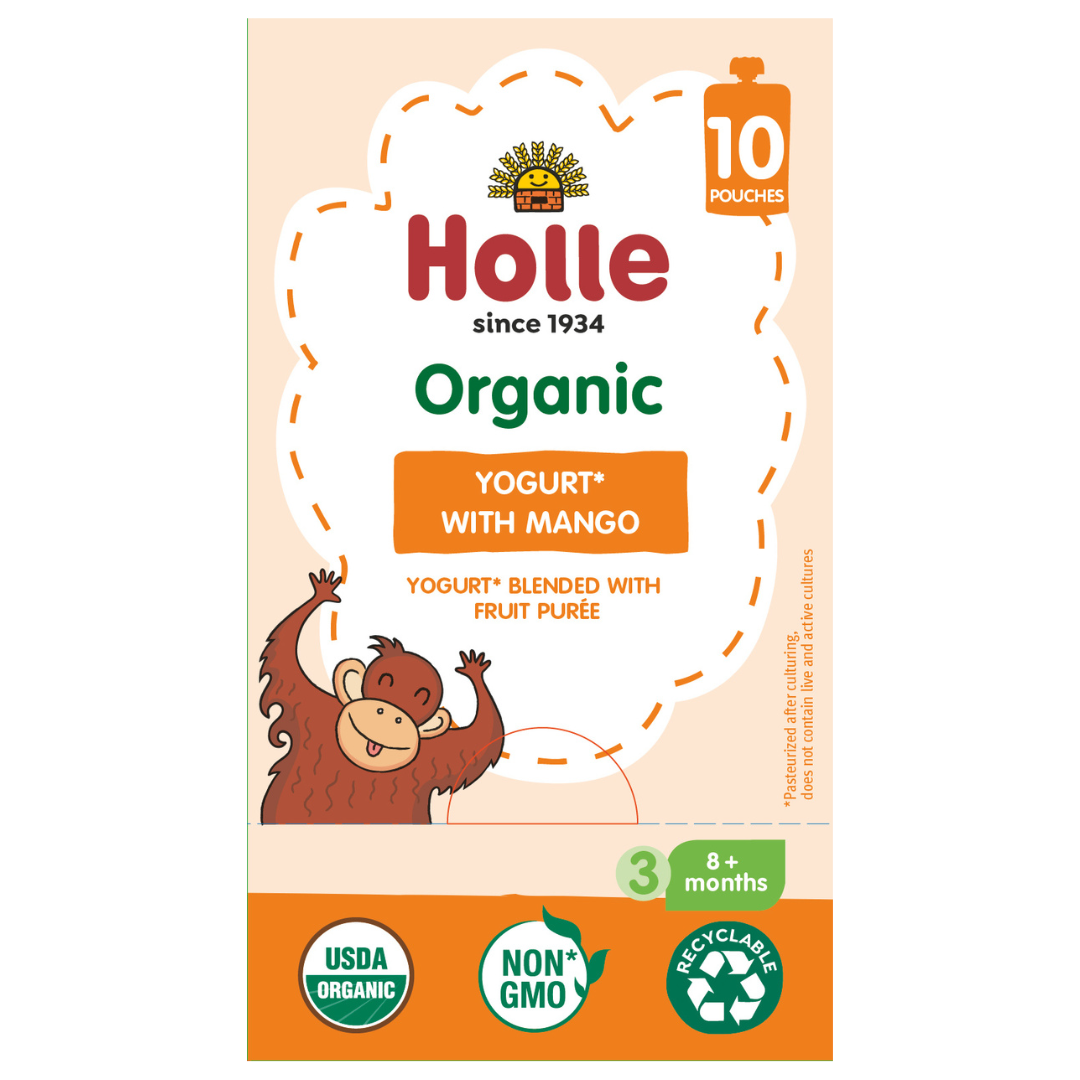 Holle Organic Yogurt Pouches - Mango